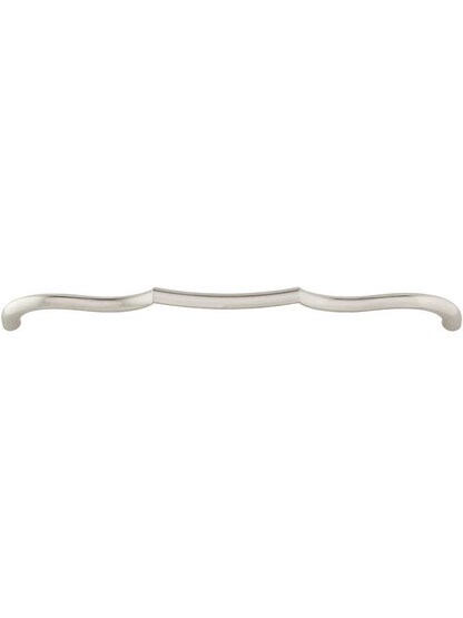 Trellis Cabinet Pull - 12 inch Center-to-Center in Polished Nickel.
